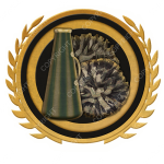 Emblem_Gold_Black_cheerleading