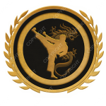 Emblem_Gold_Black_martial_arts