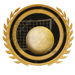 Emblem_Gold_Black_volleyball