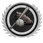 Emblem_Silver_Black_baseball