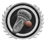 Emblem_Silver_Black_lacrosse